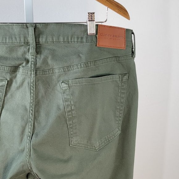 LUCKY BRAND 121 heritage slim straight leg pants Sz 38 NEW - Picture 4 of 7